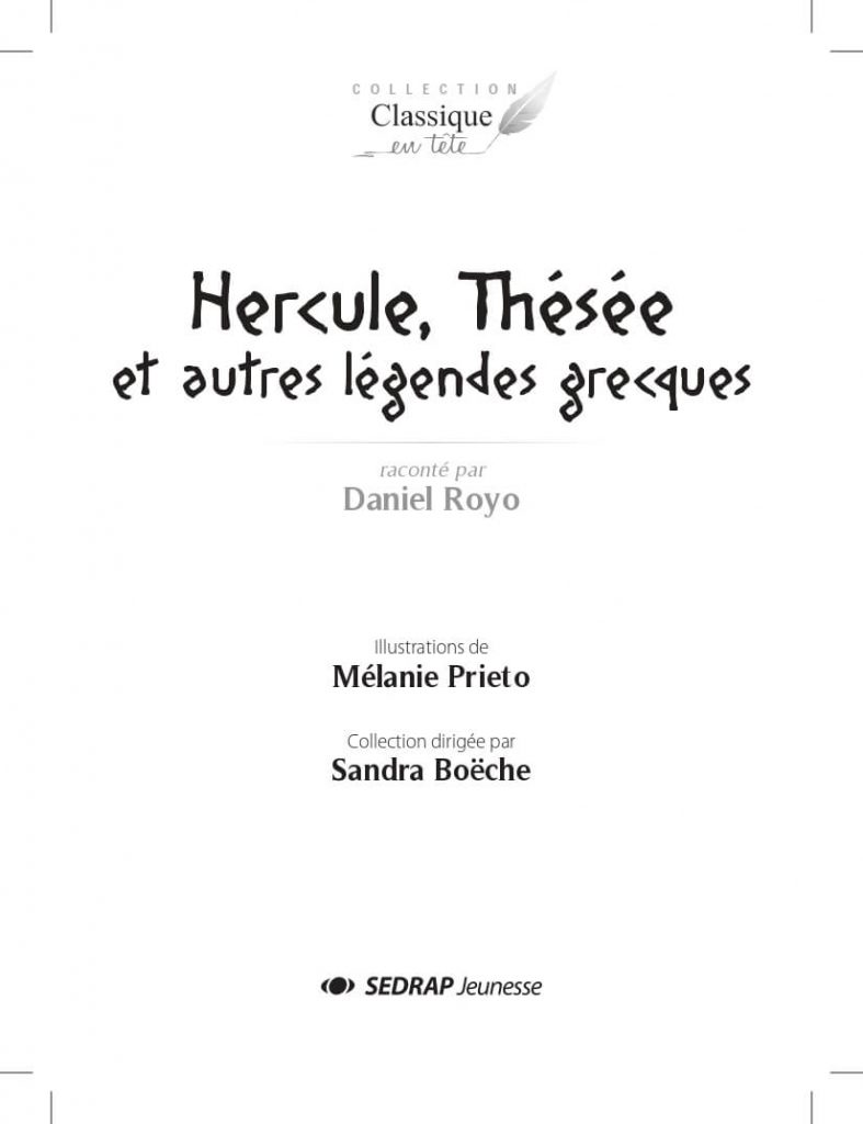 Hercule Th S E Et Autres L Gendes Grecques Fichier Sedrap